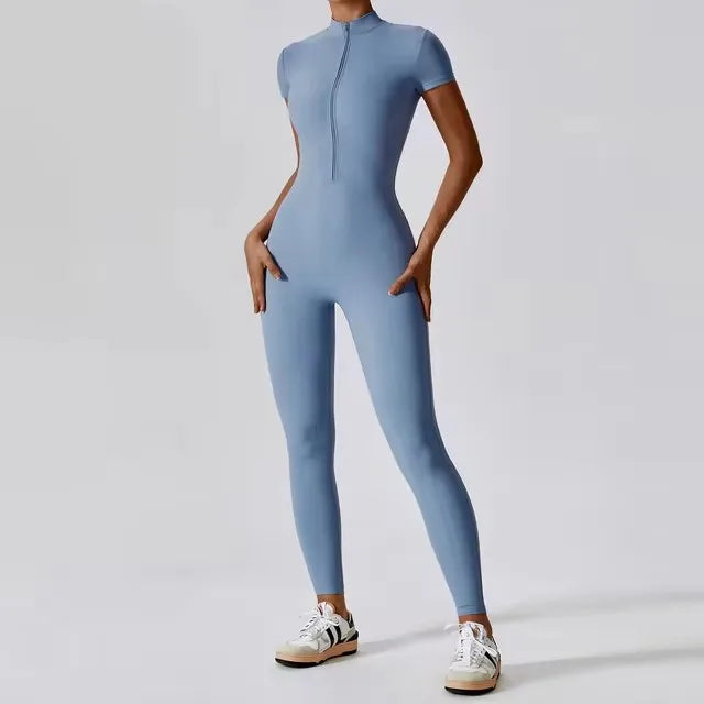 New Yoga Clothes Suit Workout Sports Set Women Bodysuits Gym Set Women Training Siamese Fitness Jumpsuit Female Sportswear