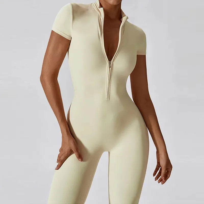 New Yoga Clothes Suit Workout Sports Set Women Bodysuits Gym Set Women Training Siamese Fitness Jumpsuit Female Sportswear